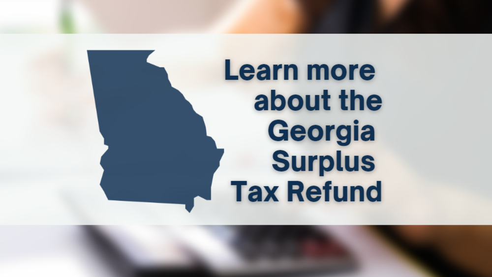 Surplus Tax Refund Department of Revenue